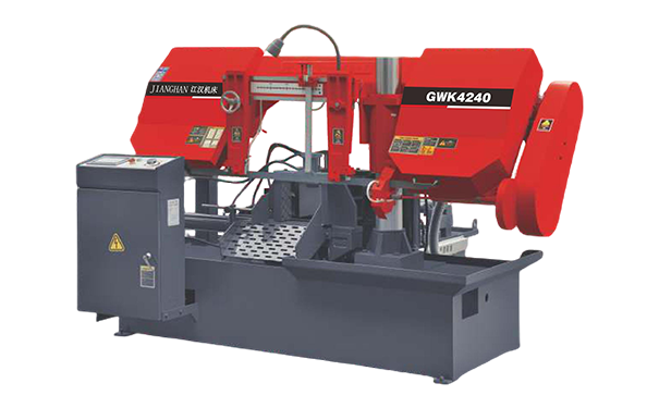 九合垸原种场GWK4240数控双柱卧式带锯床