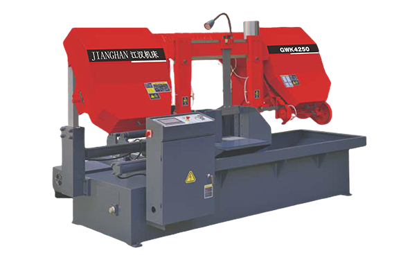 九合垸原种场GWK4250数控双柱卧式带锯床